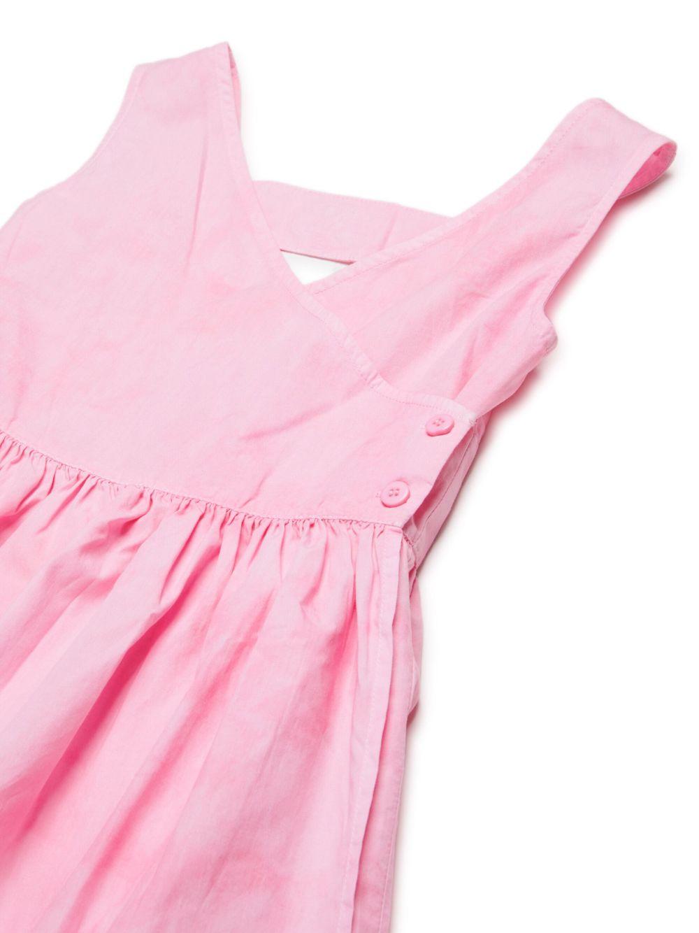 Abito rosa in cotone