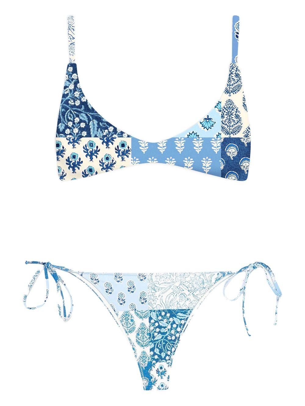 Costume marielle+paloma fantasia blu/azzurro MRL0001PALO001 01021H MC2 SAINT BARTH 