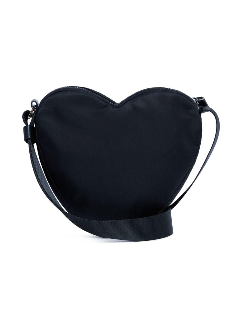 Borsa nera heart logo