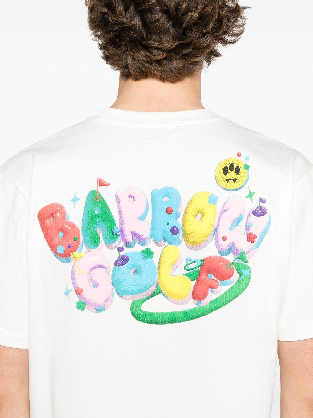T-shirt bianca barrow golf