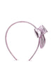 Cerchietto Rosa Cipria con Fiocco