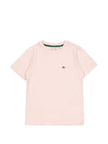 T-shirt girocollo a maniche corte
