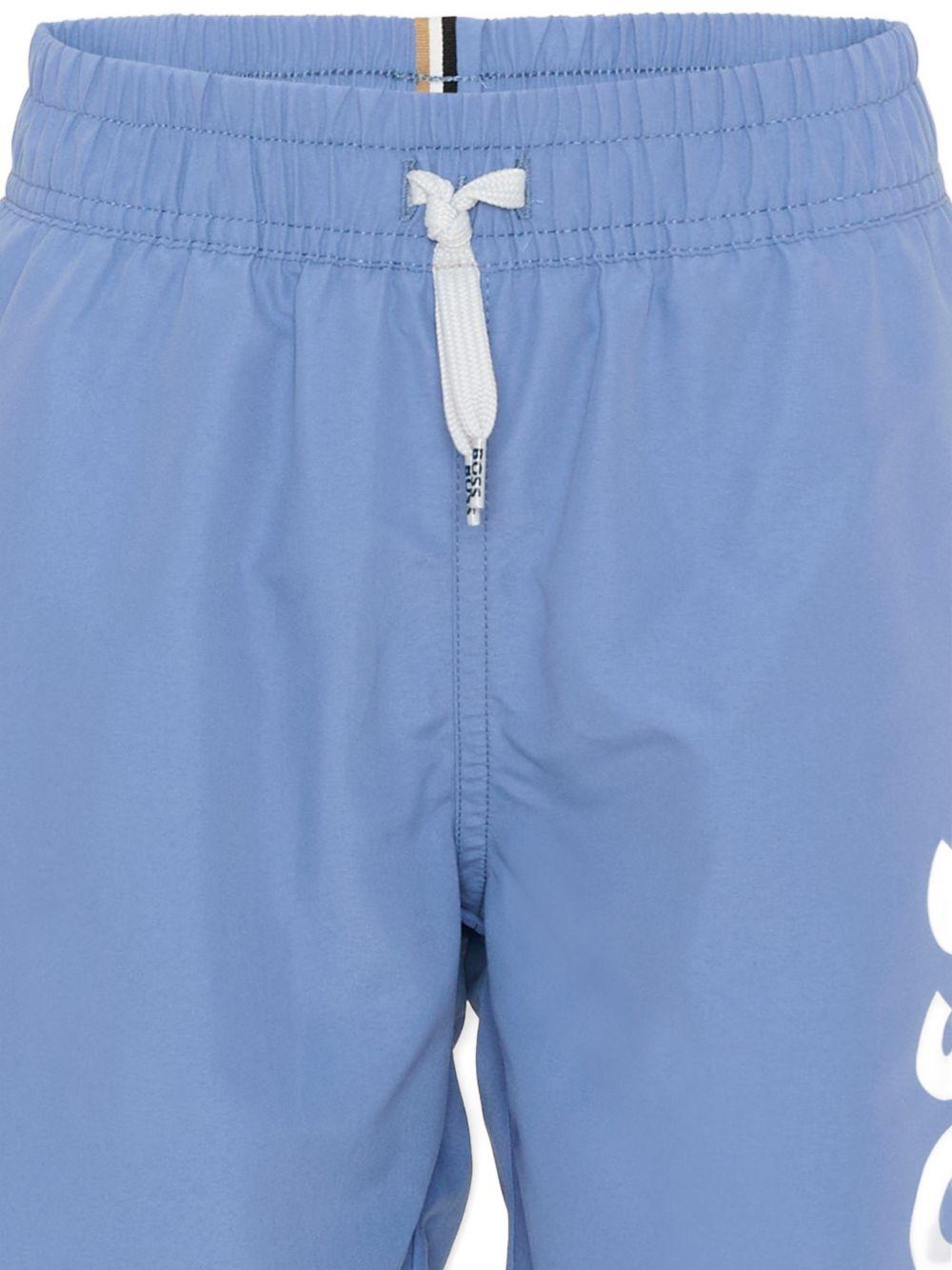 Boxer mare in poliestere con coulisse J53171 881 BOSS KIDSWEAR 
