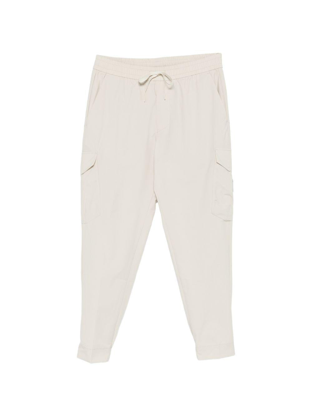 Pantaloni affusolati in poliestere con coulisse 50508339 272 BOSS 