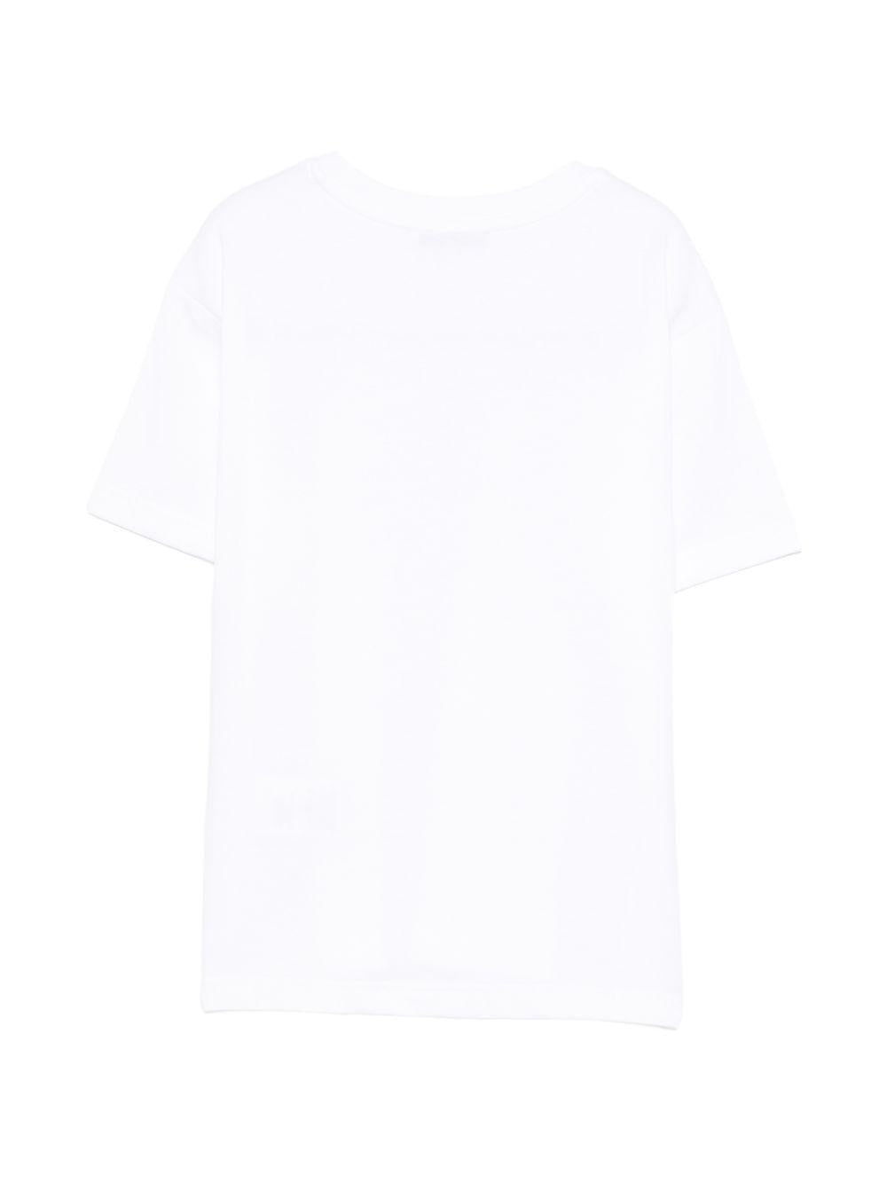 T-shirt con stampa camouflage S6MSJBTH279 001 MSGM KIDS 