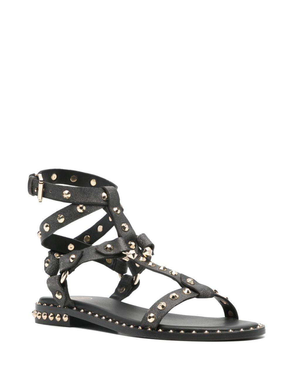 Sandali Pulp nero/ oro