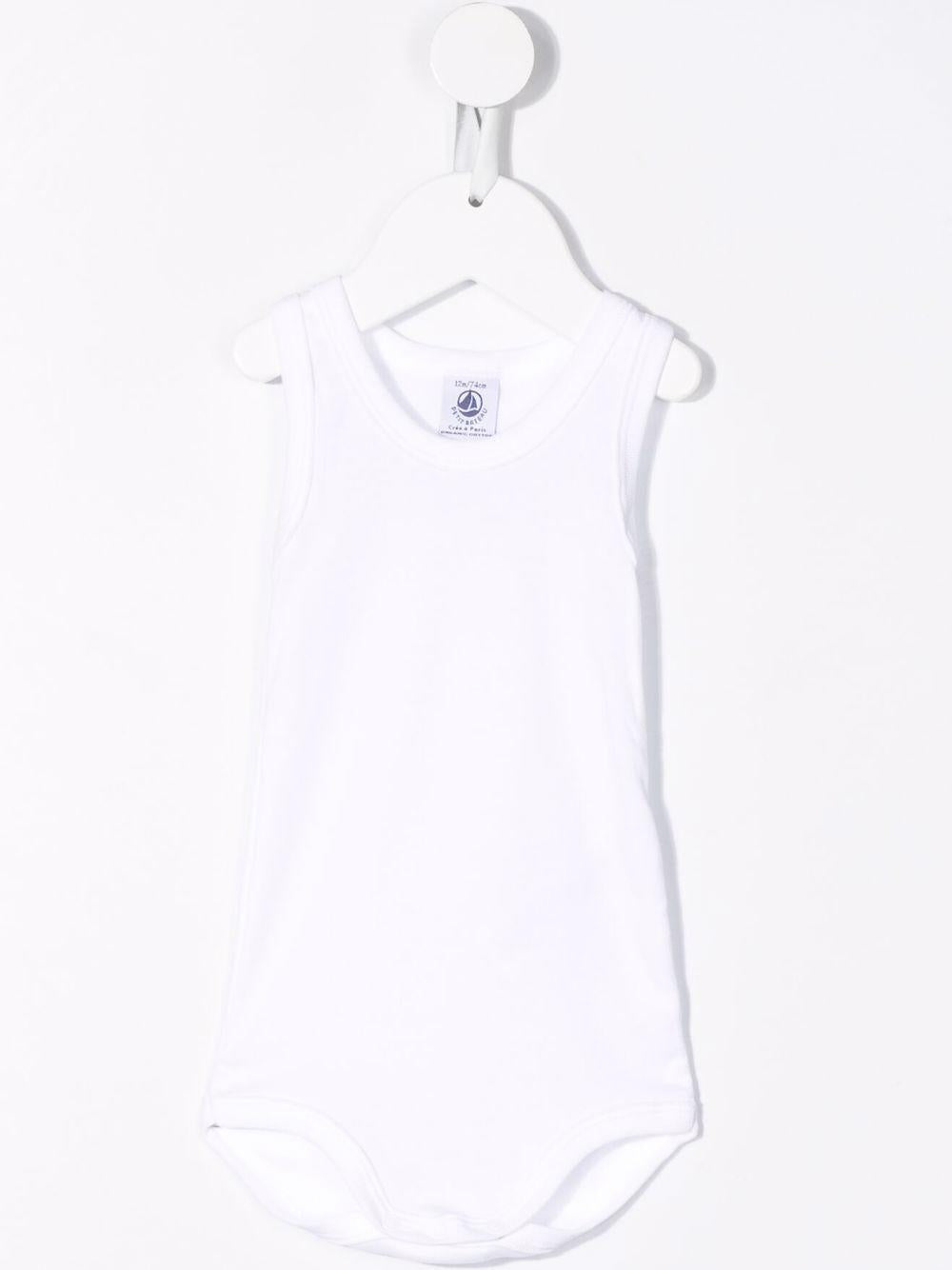 Set body bianco (2pz) A01T5 00 PETIT BATEAU KIDS 