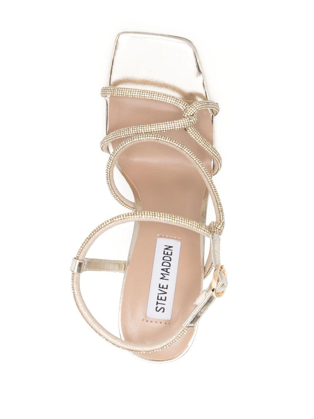 Sandalo oro con incrocio e swarovski SMSIMPLICIT-GLD ORO STEVE MADDEN 