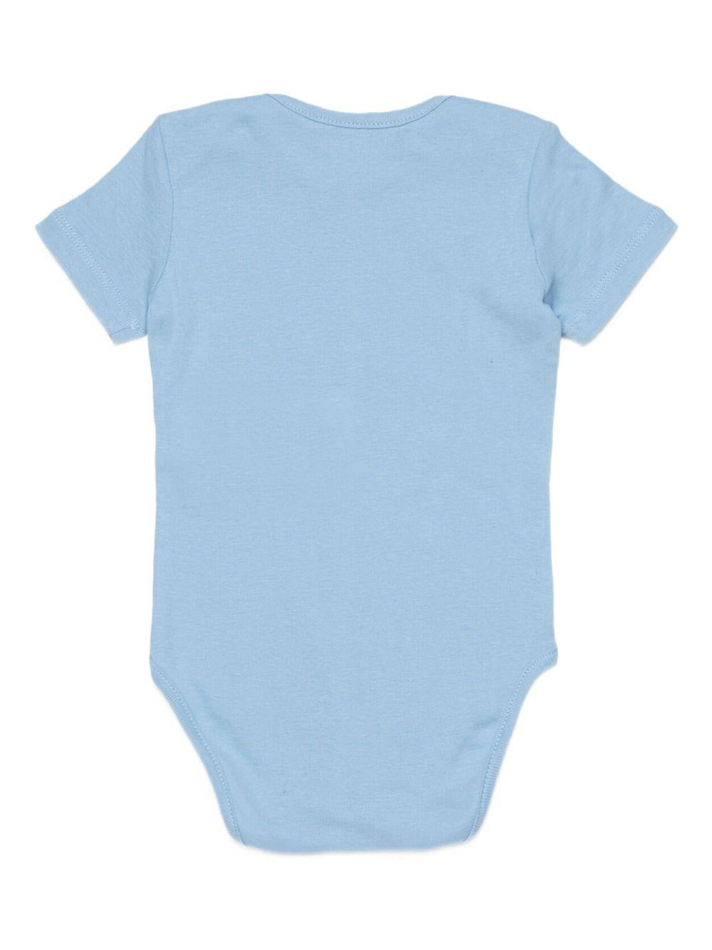 Set tre pezzi neonato in cotone DQ2876D0A8U DQ814 DSQUARED KIDS 