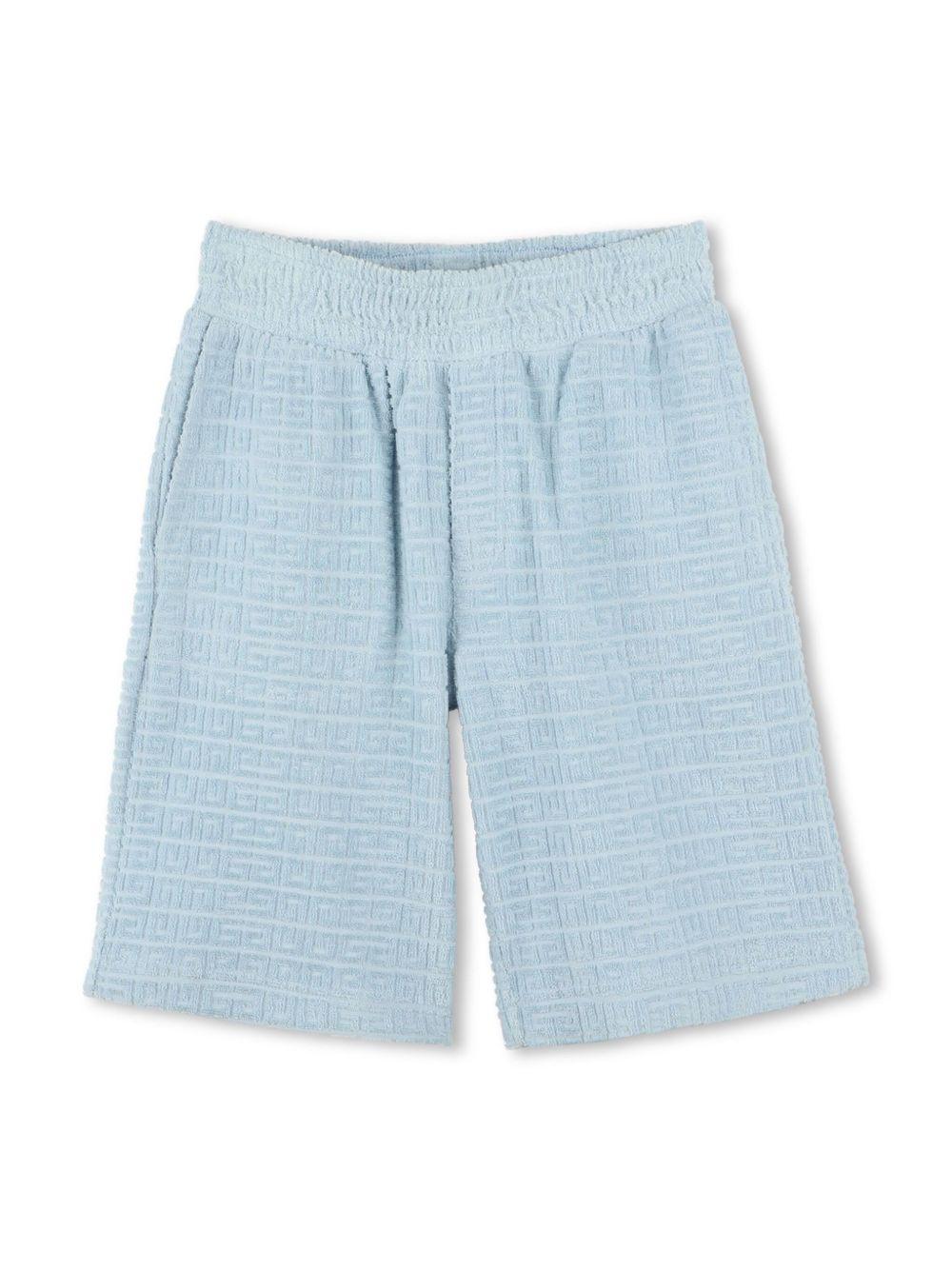 Bermuda celeste logo monogram all-over