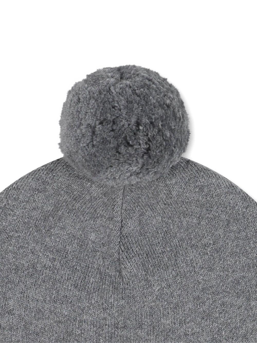 Berretto con Pompon e Logo Ricamato C20675 A46 CHLOE KIDS 