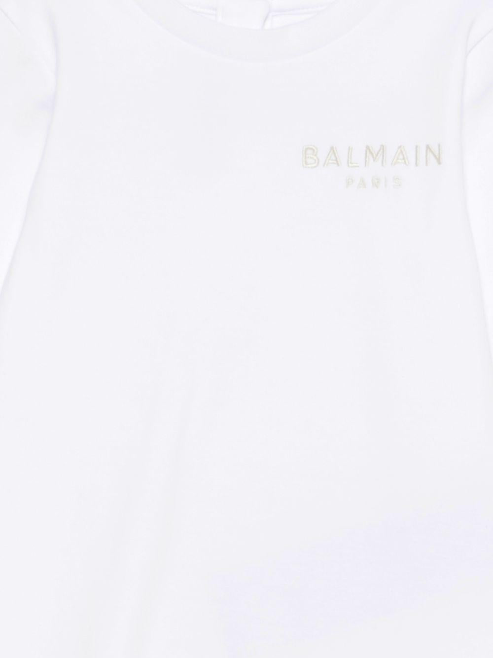 Tuta con cappuccio BYB560Z3278 100BG BALMAIN KIDS 