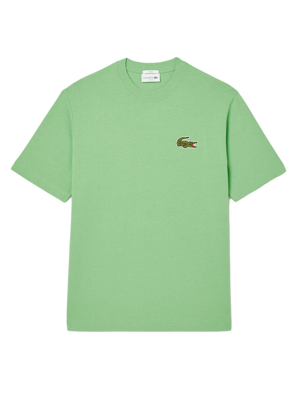 T-shirt verde big logo TH2745 TTF LACOSTE 