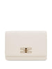 Borsa tracolla piccola con placca logo burro