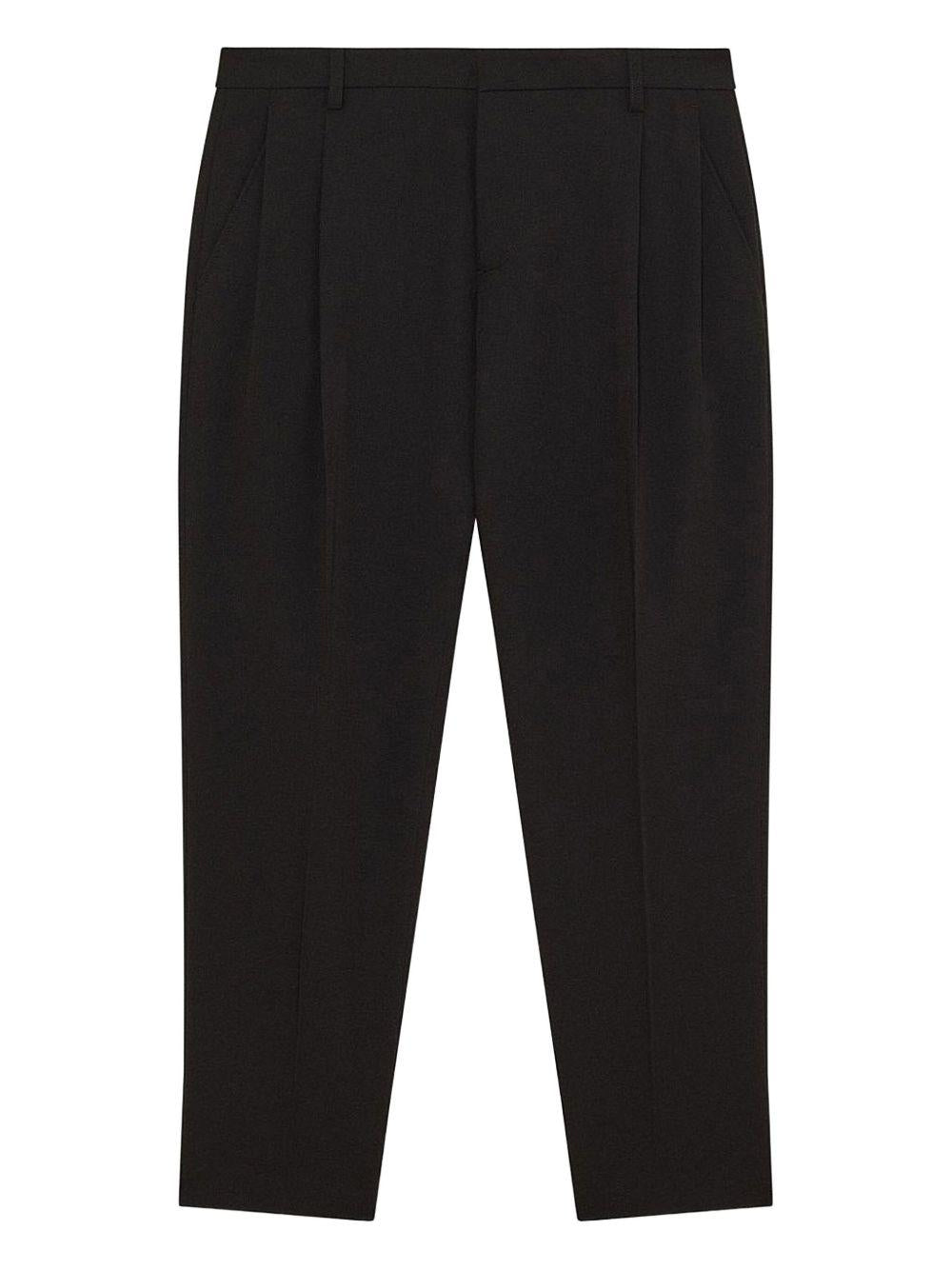 Pantalone nero con pences