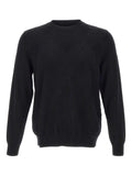 Maglione in lana con motivo a rombi