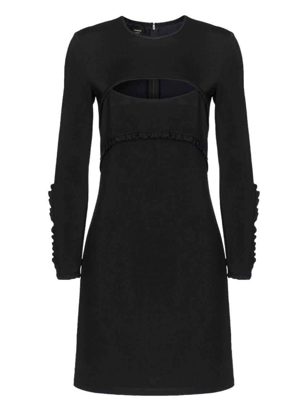 Abito Donna Nero 102185A041 Z99 PINKO 
