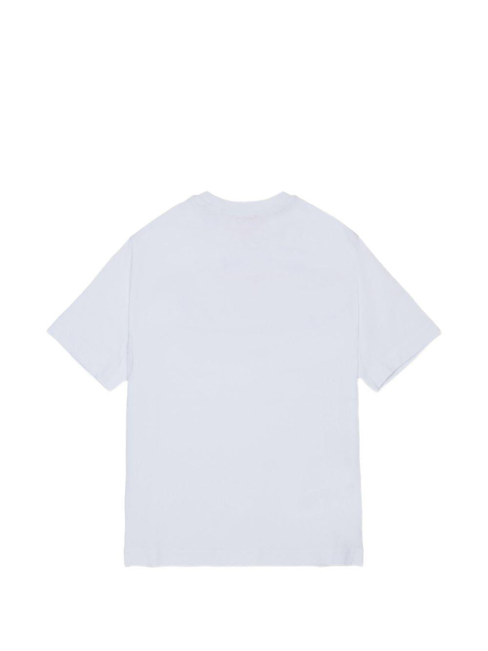 T-shirt Bianco J02968KYA1Y K100 DIESEL KIDS 