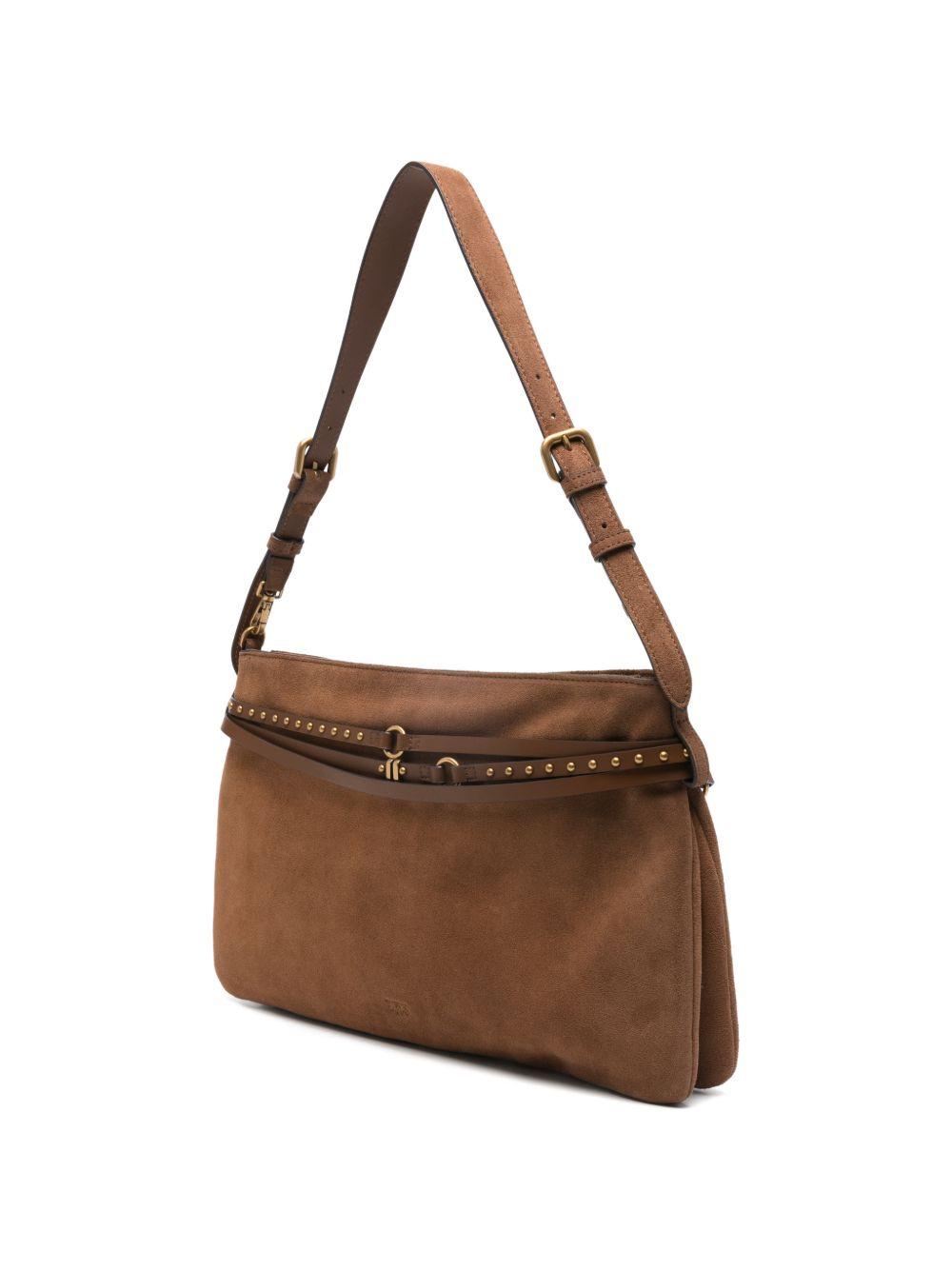 Zaino con borchie e tracolla 105903A0F6 L17Q PINKO 