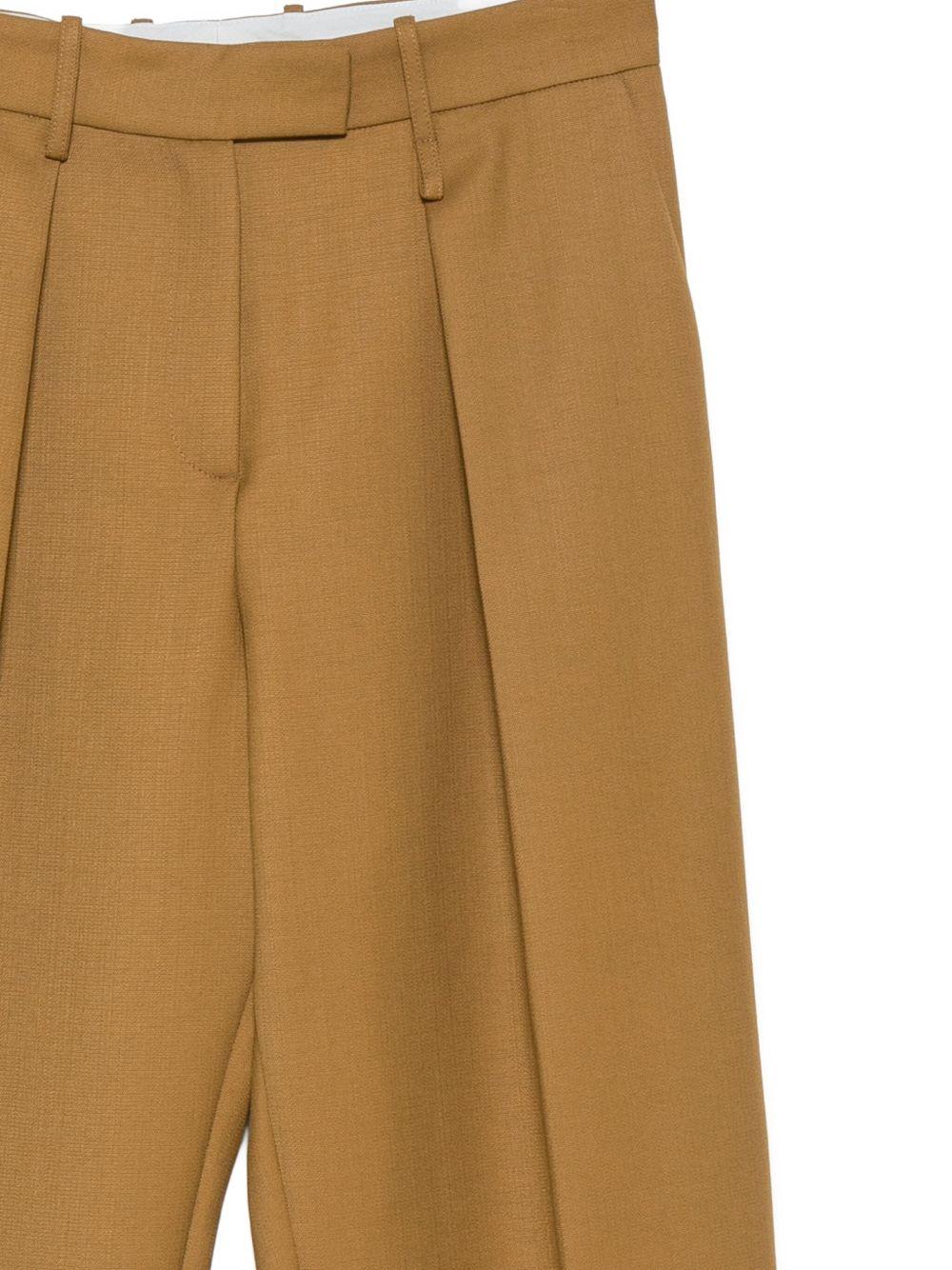 Pantaloni con Pieghe e Dettagli Plissettati 165161A5218 OZ ALYSI 