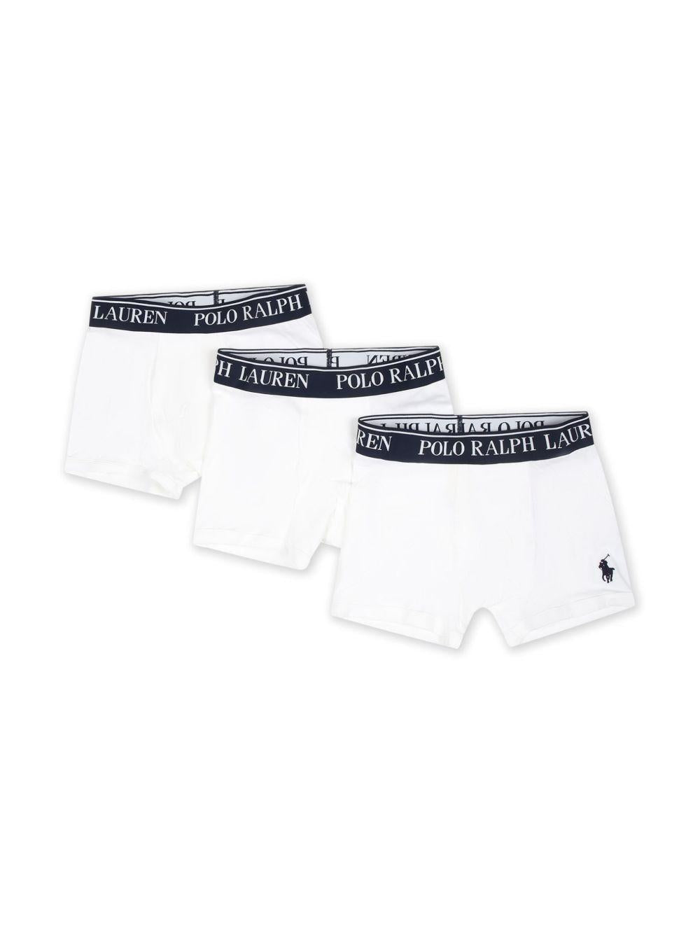 Set Boxer in Cotone Elasticizzato 9P5015 001 POLO RALPH LAUREN KIDS 