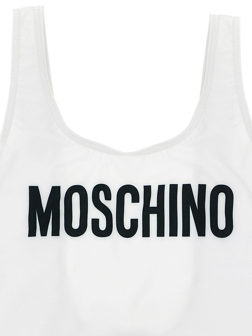 Costume intero con logo HDL016LKA11 10101 MOSCHINO KIDS 