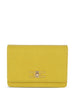 Borsa tracolla piccola  con placca logo curry