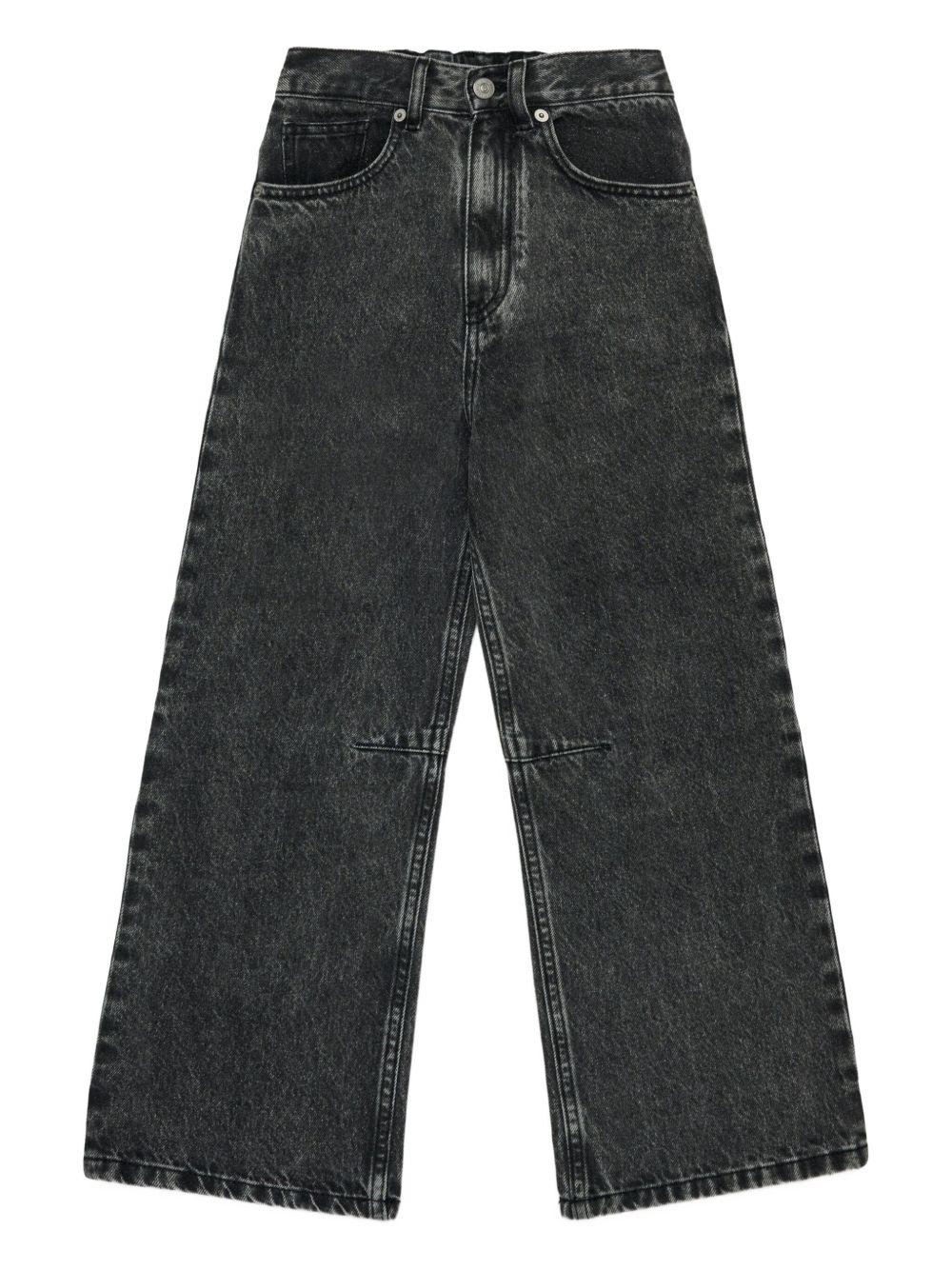 Jeans dritti M60844MM06D M602 MM6 MAISON MARGIELA KIDS 
