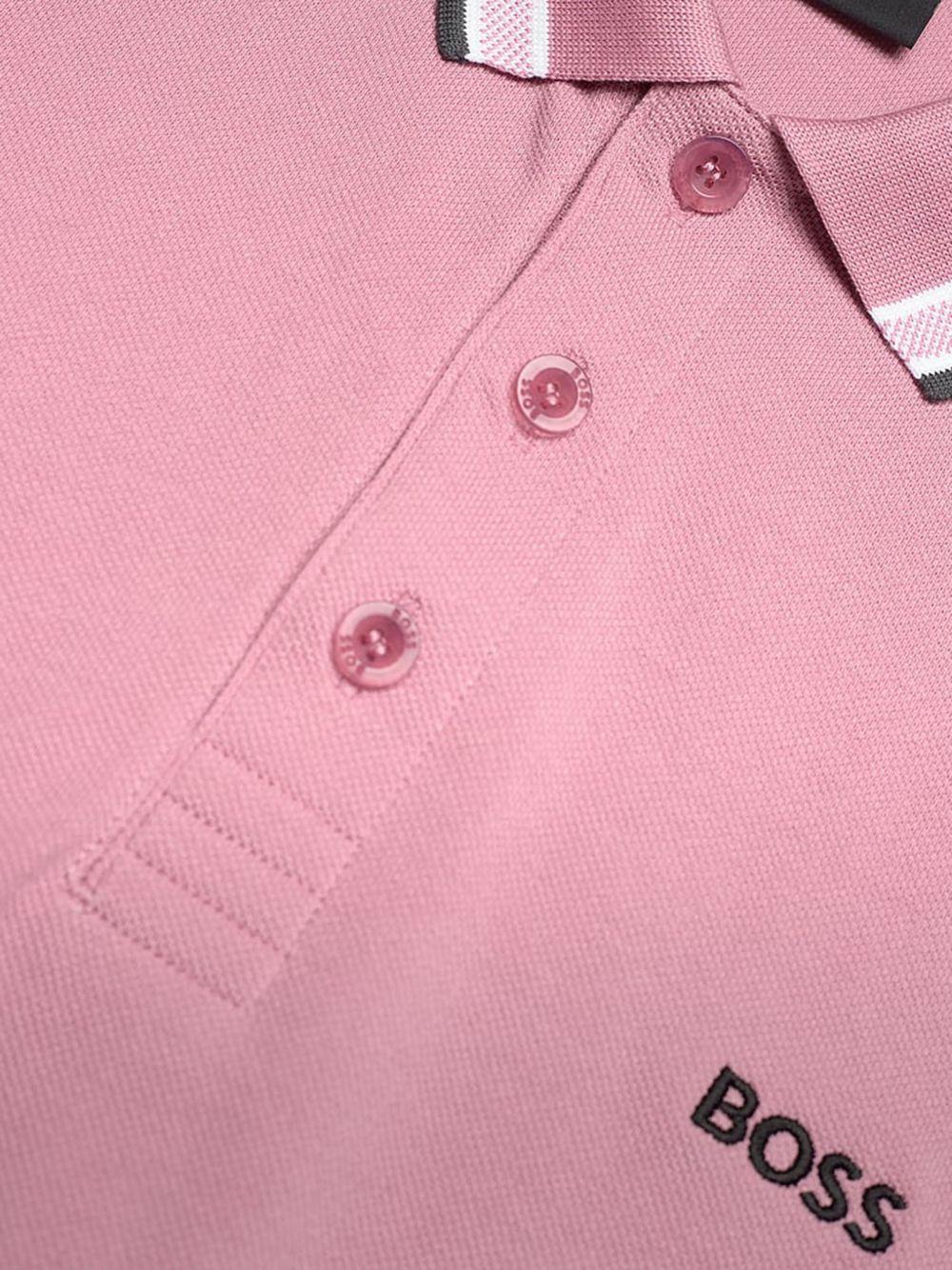 Polo con placca bottoni 50469055 686 BOSS 