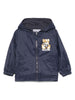 Giubbino blu teddy toy petto neonato