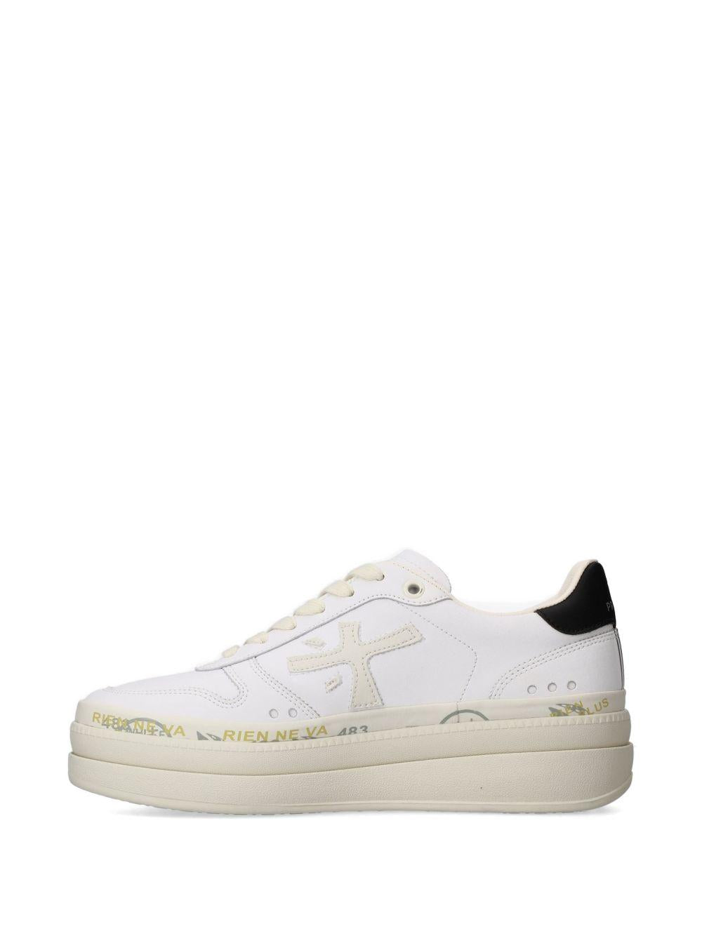 Sneakers in pelle con suola platform MICOL 8197 PREMIATA 