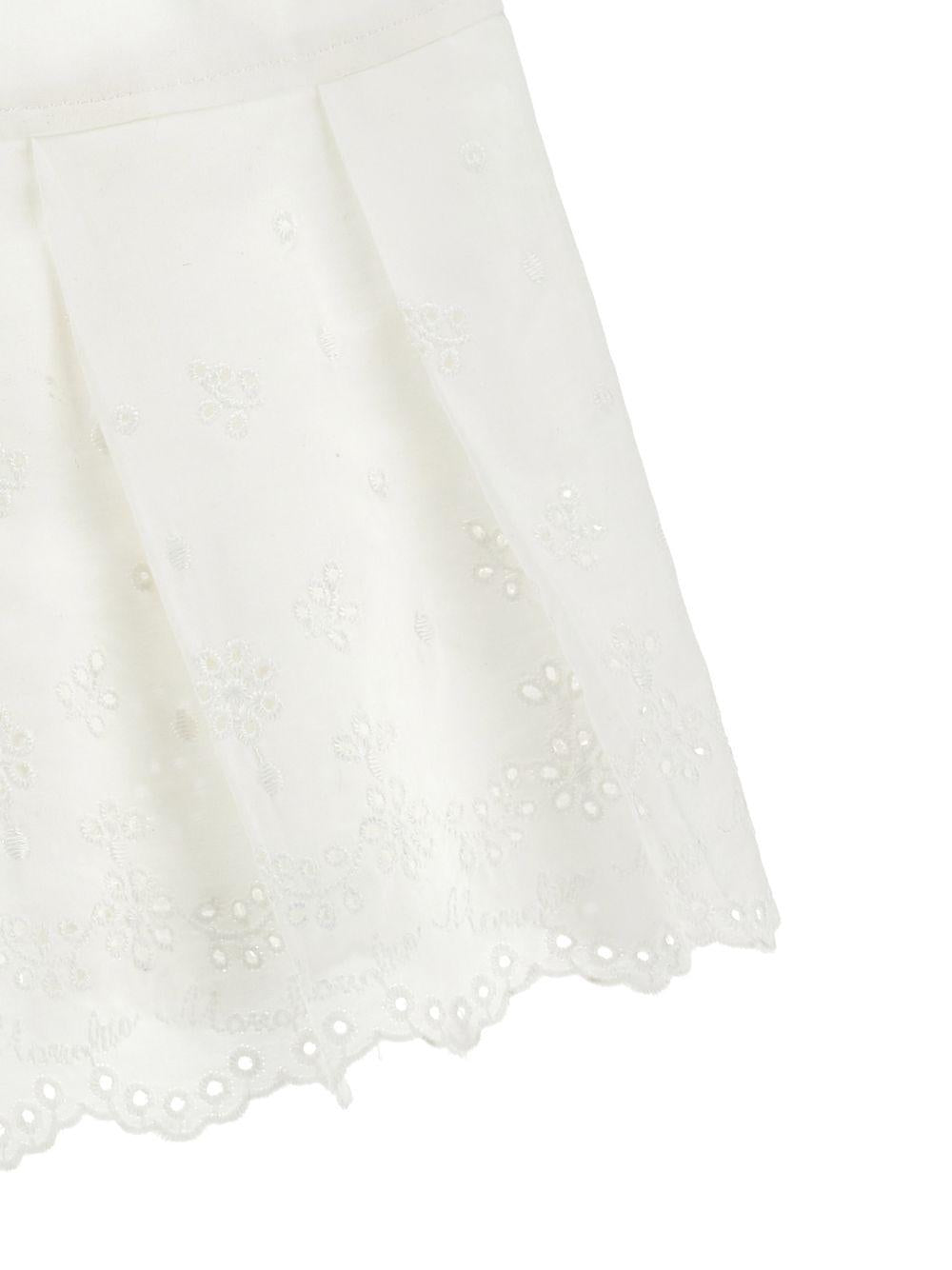 Shorts in pizzo con elastico in vita 17G4077043 0099 MONNALISA KIDS 