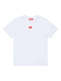 T-shirt Bianca con Logo