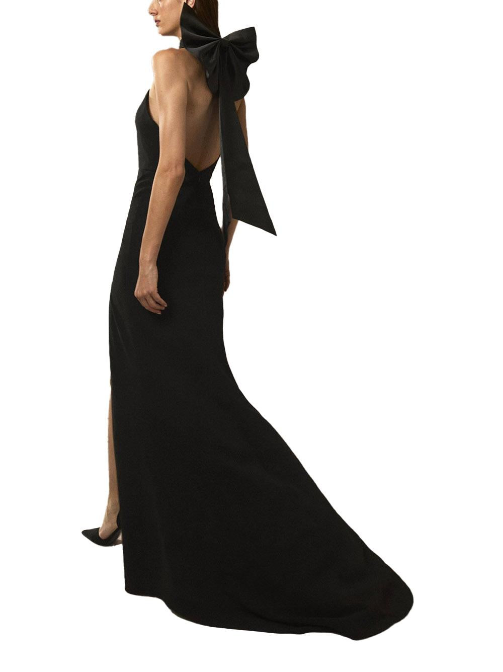 Abito Lesly nero NM225AS1 407 NICOLE MOMENTS 