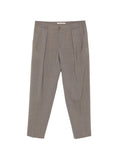 Pantaloni in lana vergine con pieghe