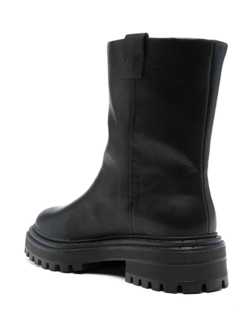 Stivale borchie laterali nero 242TCP074 00006 TWINSET 