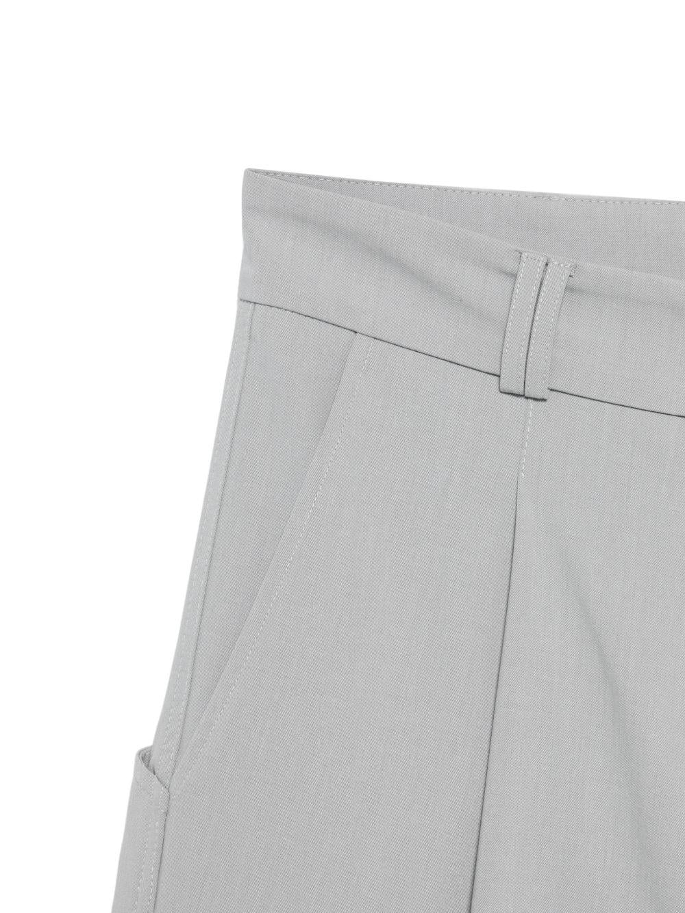 Bermuda sartoriali con pieghe PT022V3 LIGHTGREY BONSAI 