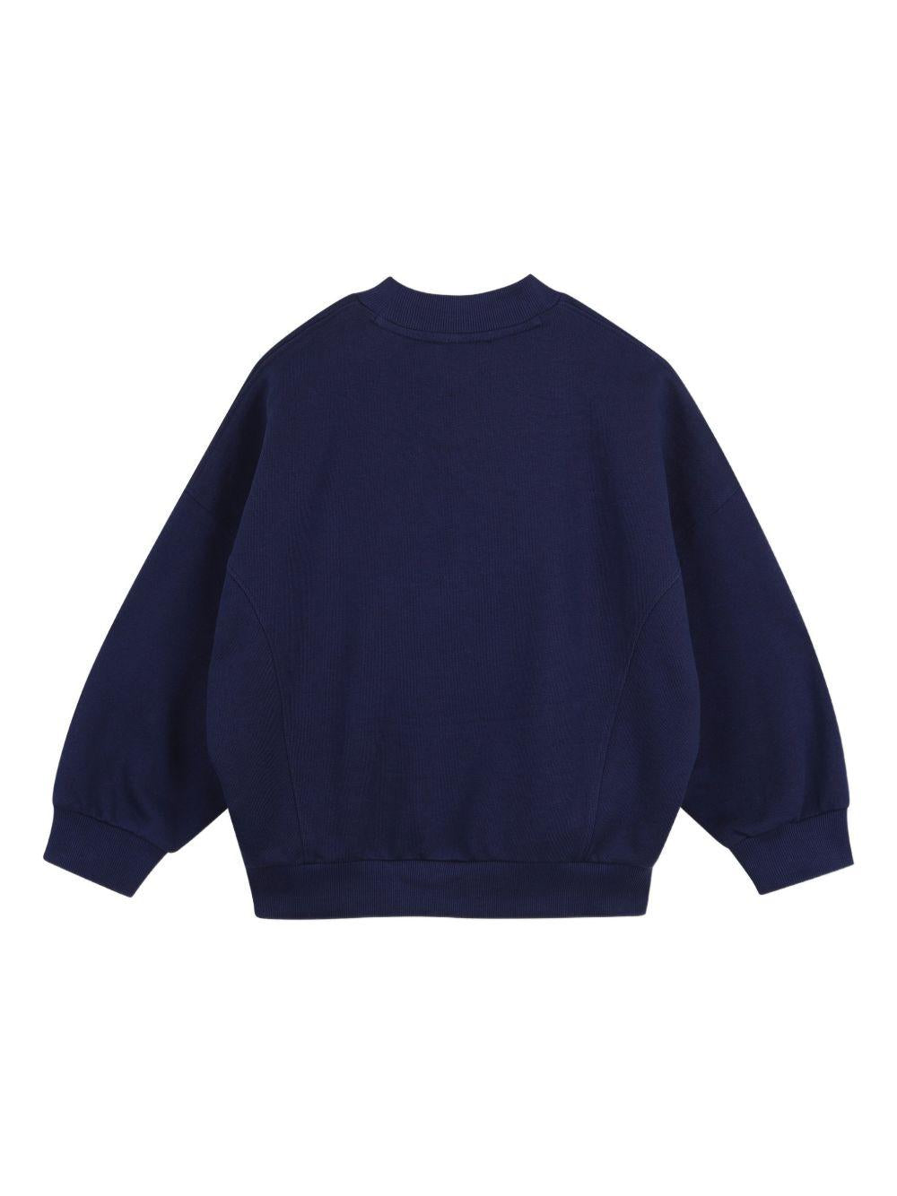 Felpa girocollo con stampa tigre K61798 84N KENZO KIDS 