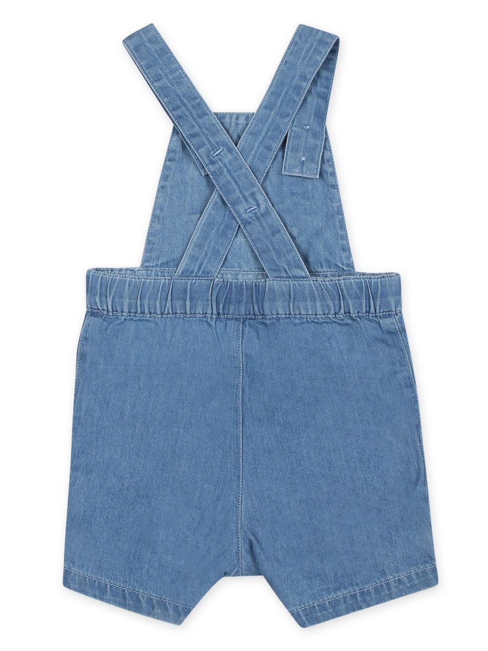 Salopette denim neonato A09JP 01 PETIT BATEAU KIDS 