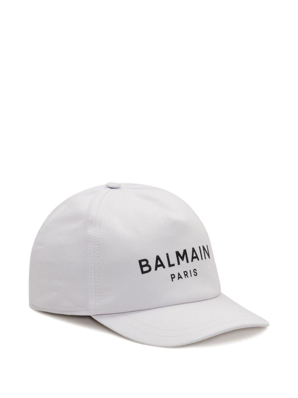 Cappello da baseball con logo BX0P17Z1053 100NE BALMAIN KIDS 