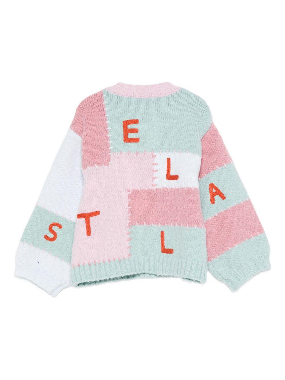 Maglione Multicolorei con Design Patchwork TX9A40Z3367 999 STELLA MCCARTNEY KIDS 