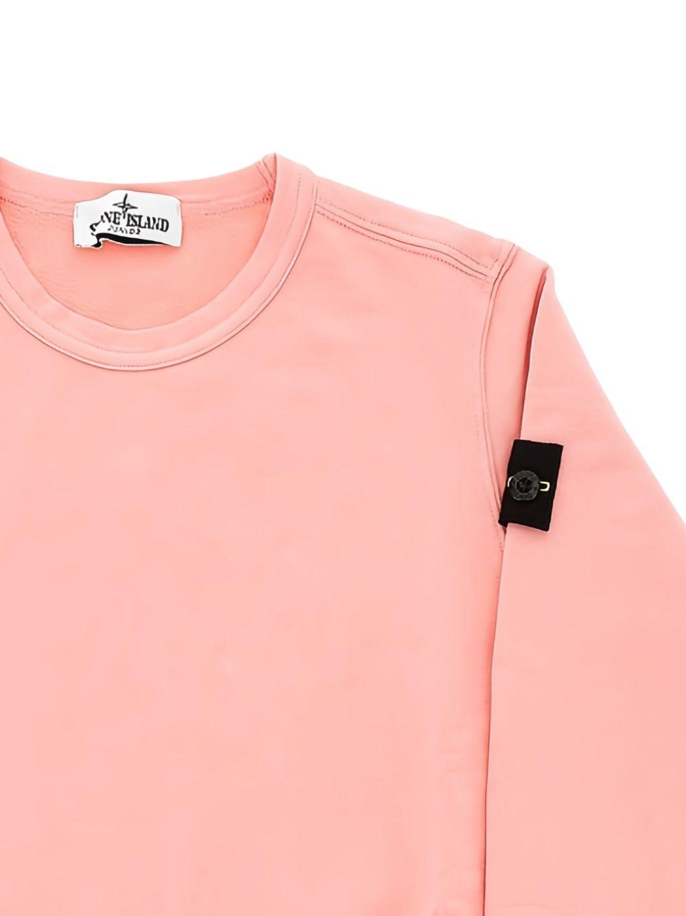 Felpa in cotone girocollo L1S166100005S0040 V008D STONE ISLAND KIDS 