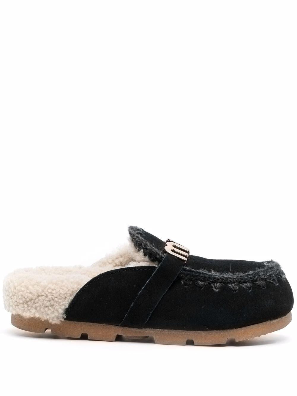 Pantofola Winter Bio nera