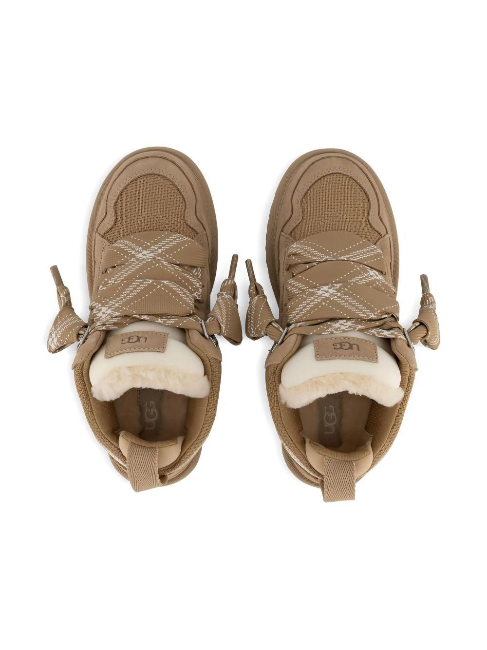 Sneakers con Lacci a Quadri e Punta Tonda 1144032 SAN UGG 