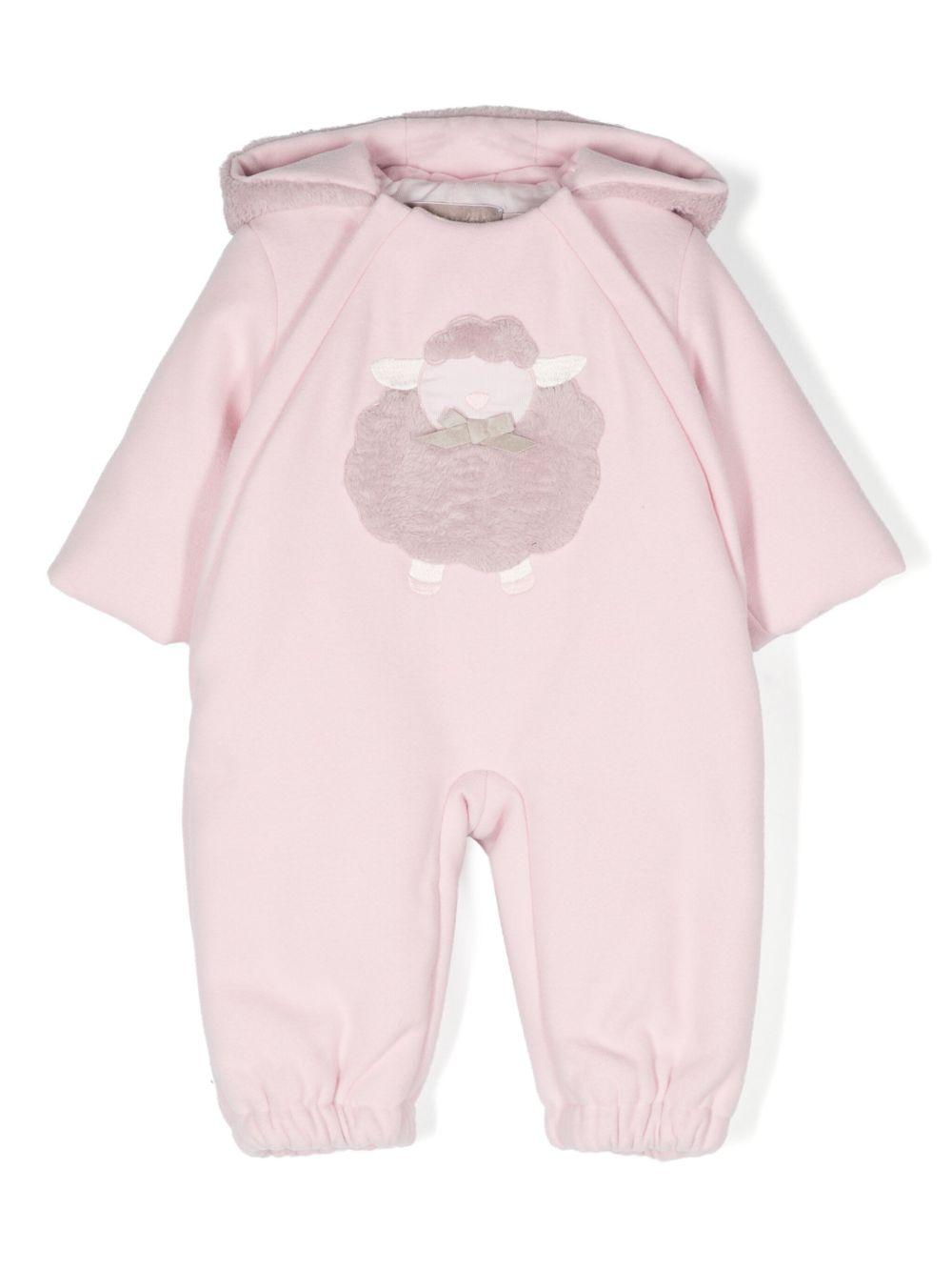 Tutina rosa ricamo sheep