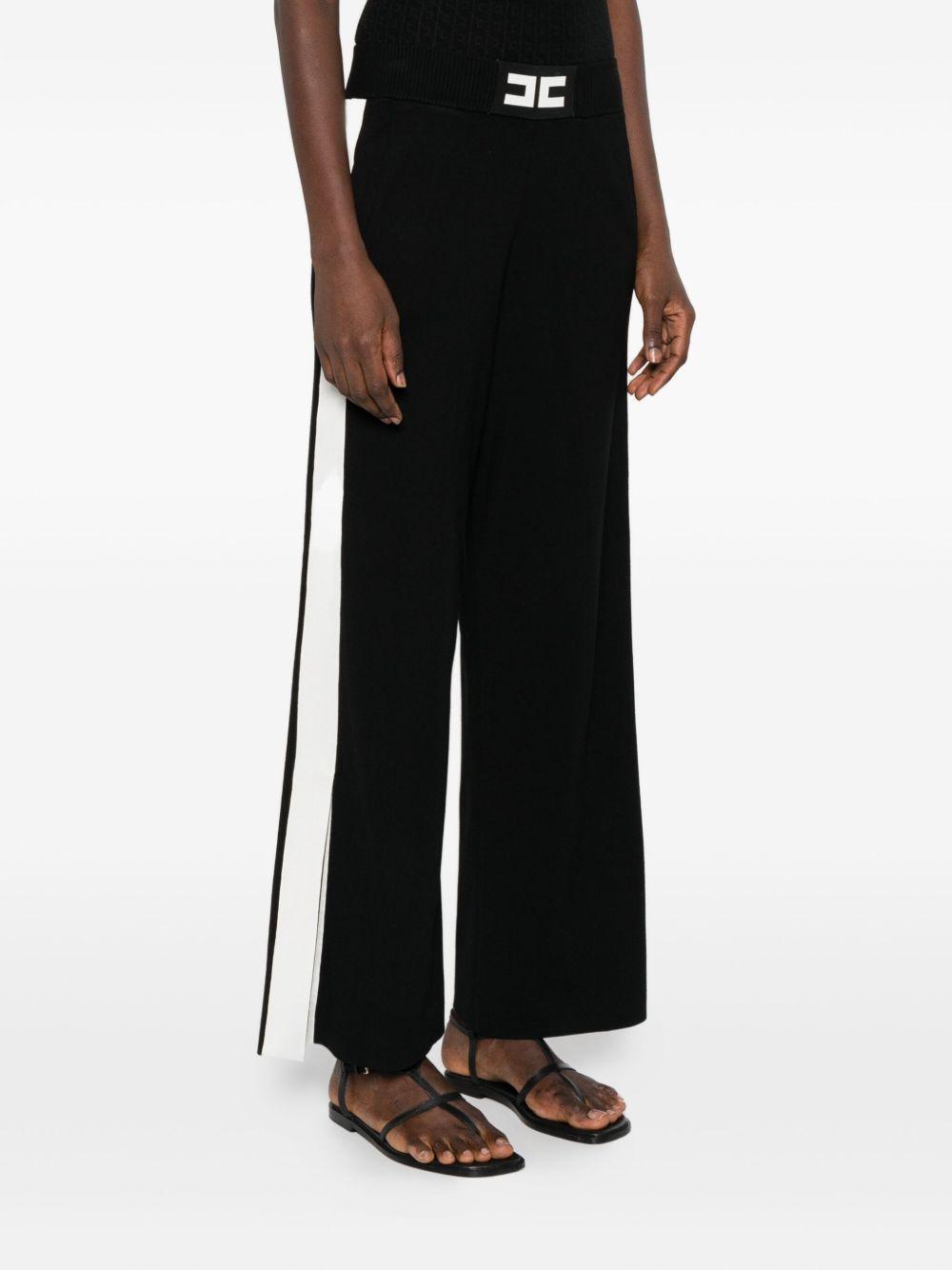 Pantaloni a Taglio Dritto con Vita Elasticizzata KP69S56E2 EF3 ELISABETTA FRANCHI 