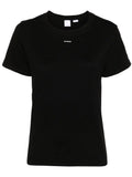 Black mini logo t-shirt