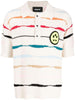 Polo panna righe orizzontali multicolor