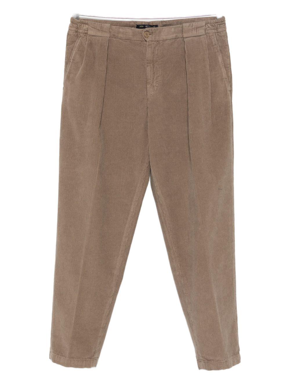 Pantaloni Corti in Velluto a Coste PORTOBELLOD400045 00036 BRIGLIA 