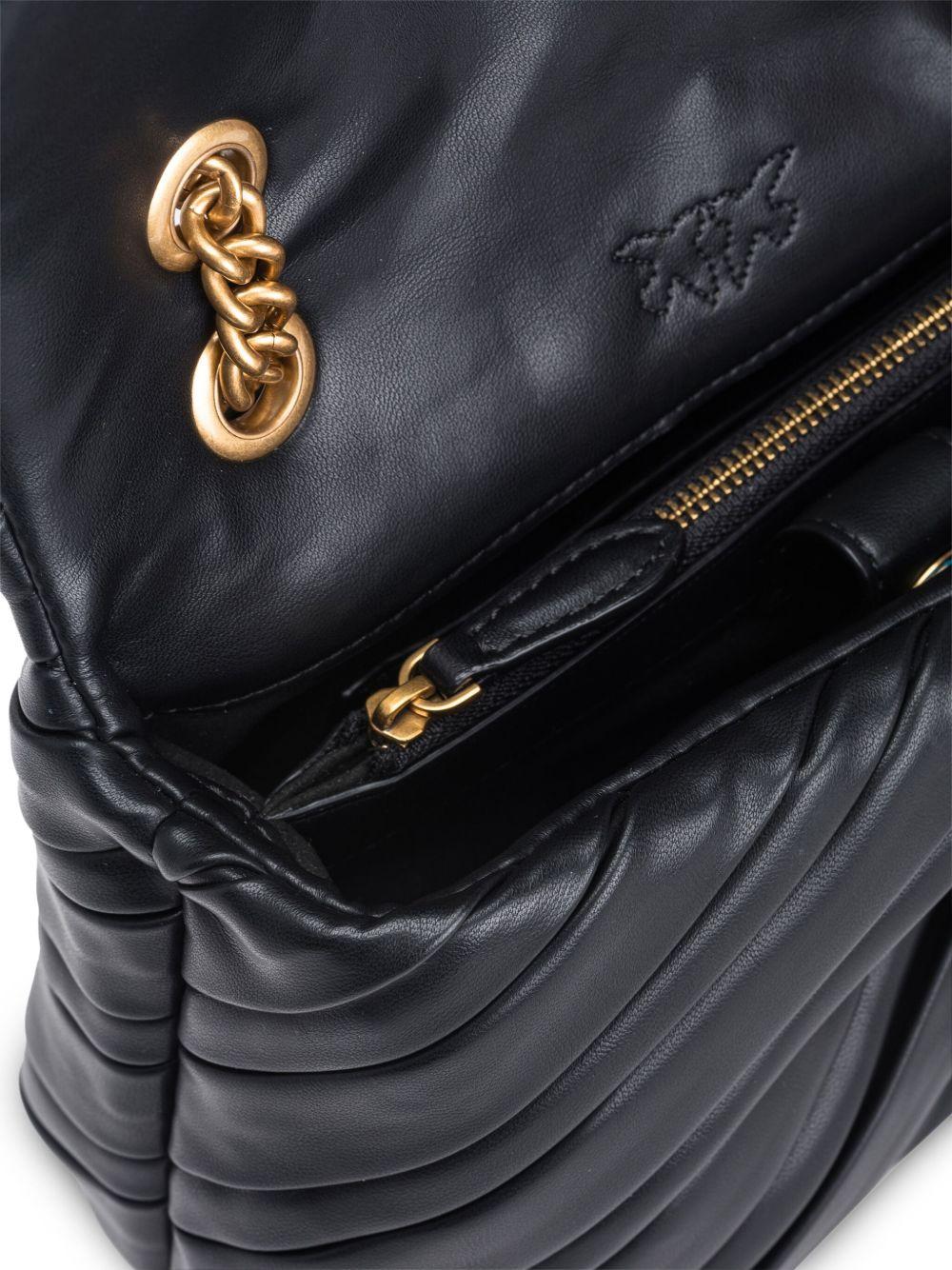 Borsa Classic Love Bag Puff Mini nera